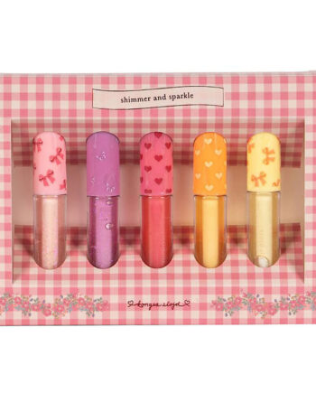 Multifarvet Konges Sløjd Lipgloss Pak Glitter Multi - Konges Sløjd Lipgloss  - 5715681041420
