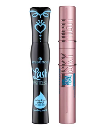 Luxplus Essence Lash Princess False Lash Effect & Maybelline Lash Sensational Sky High Waterproof - Luxplus Mascara  - 4059729207241