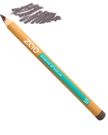 554 Light Brown Zao Økologisk Eyeliner & Multi Purpose Pencil - Zao Eyeliner  - 3700756605548