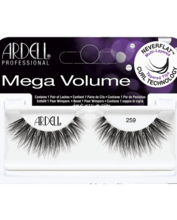 Ardell Mega Volume 259 Falske Øjenvipper - Ardell Falske øjenvipper  - 074764722645