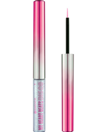 Essence Heart Beats Disco Dip Eyeliner Silver Lights Disco Nights - Essence Eyeliner  - 4059729511805